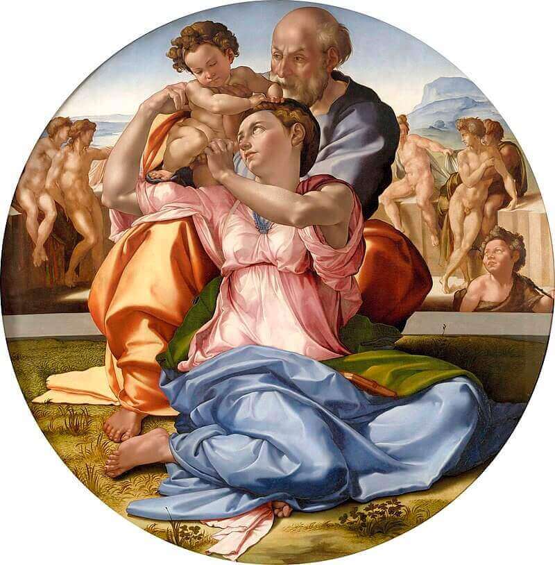 Michelangelo, The Holy Family