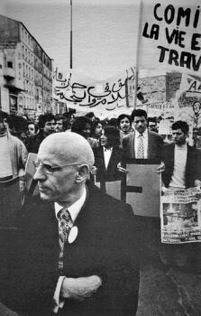 Foucault immigration Protest