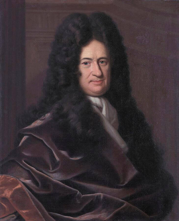 Leibniz Portrait by Franke